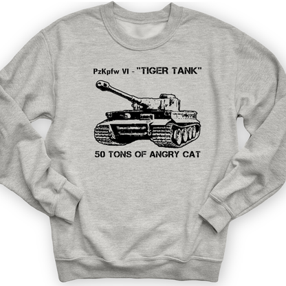 Tiger Tank Crewneck Sport Grey / S