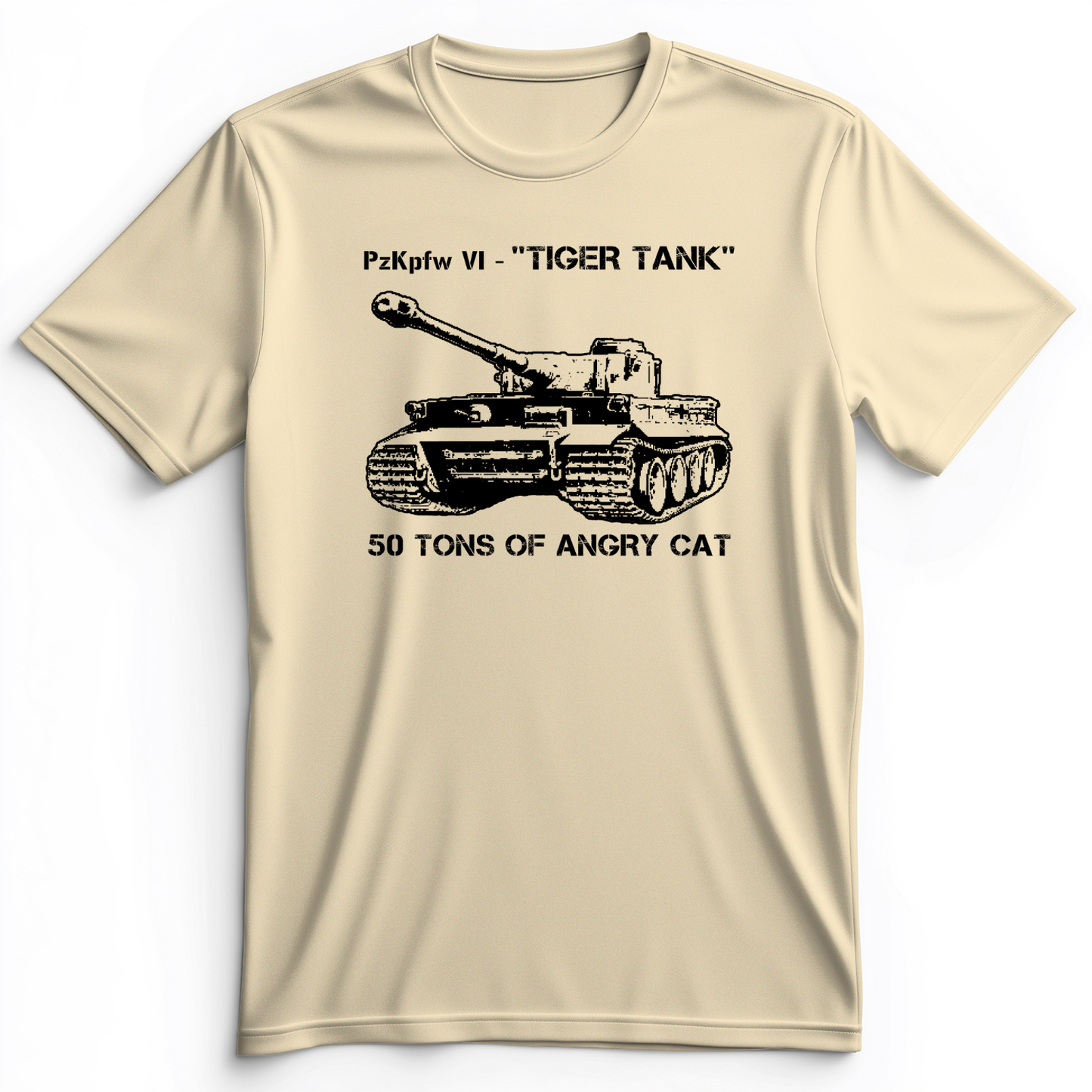 Tiger Tank Premium Tee Natural / S