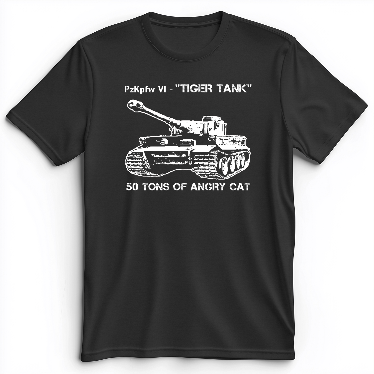 Tiger Tank Premium Tee Dark Grey Heather / S