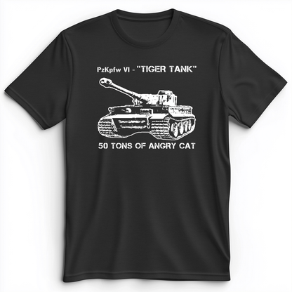 Tiger Tank Premium Tee Dark Grey Heather / S