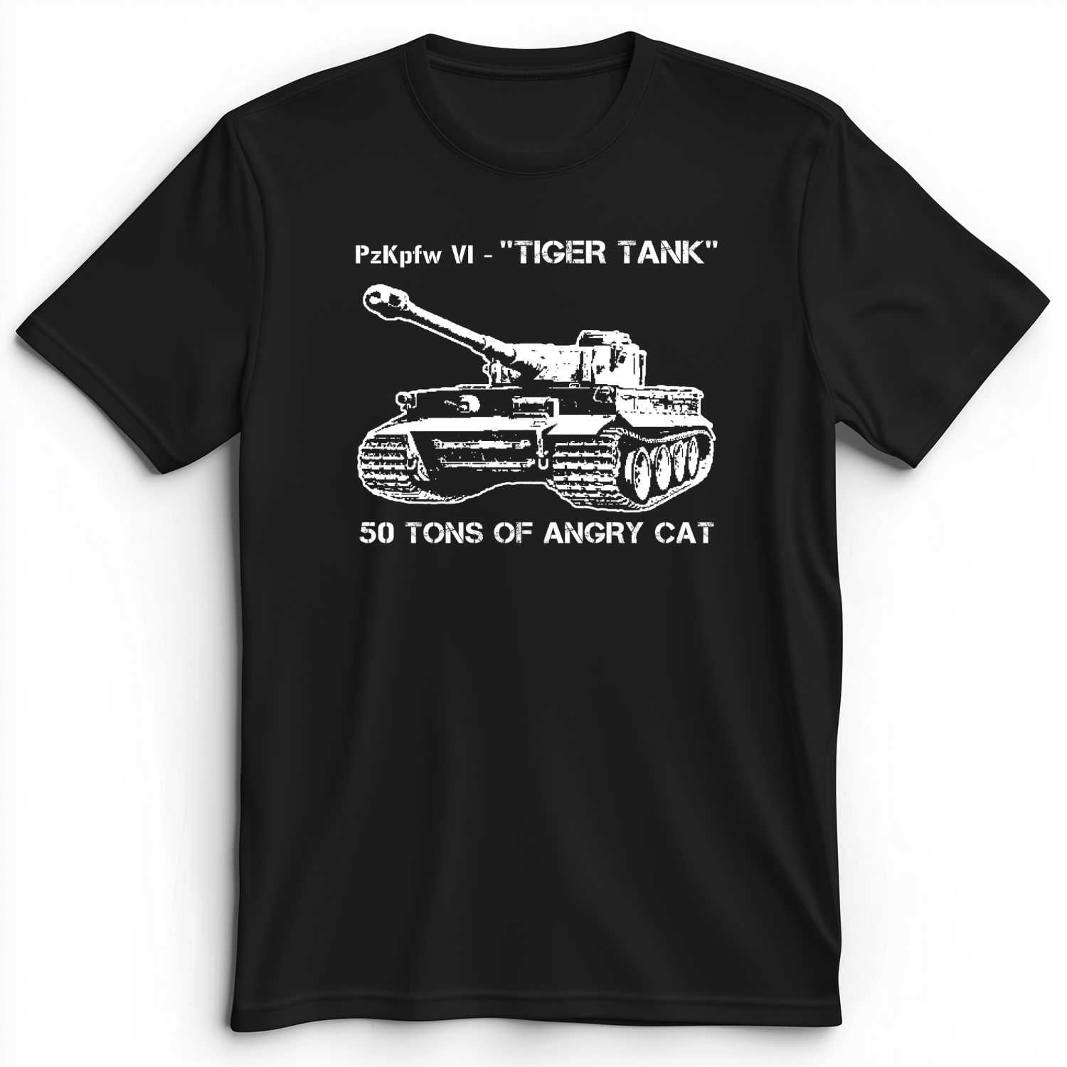 Tiger Tank Premium Tee Black / S