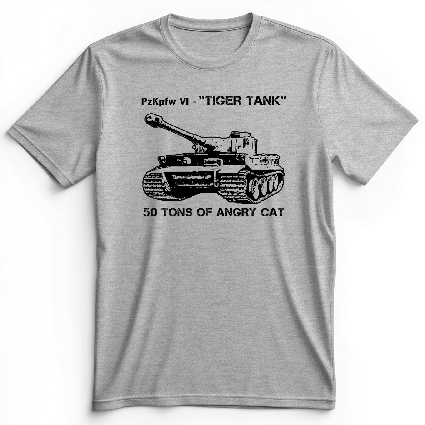 Tiger Tank Premium Tee Athletic Heather / S