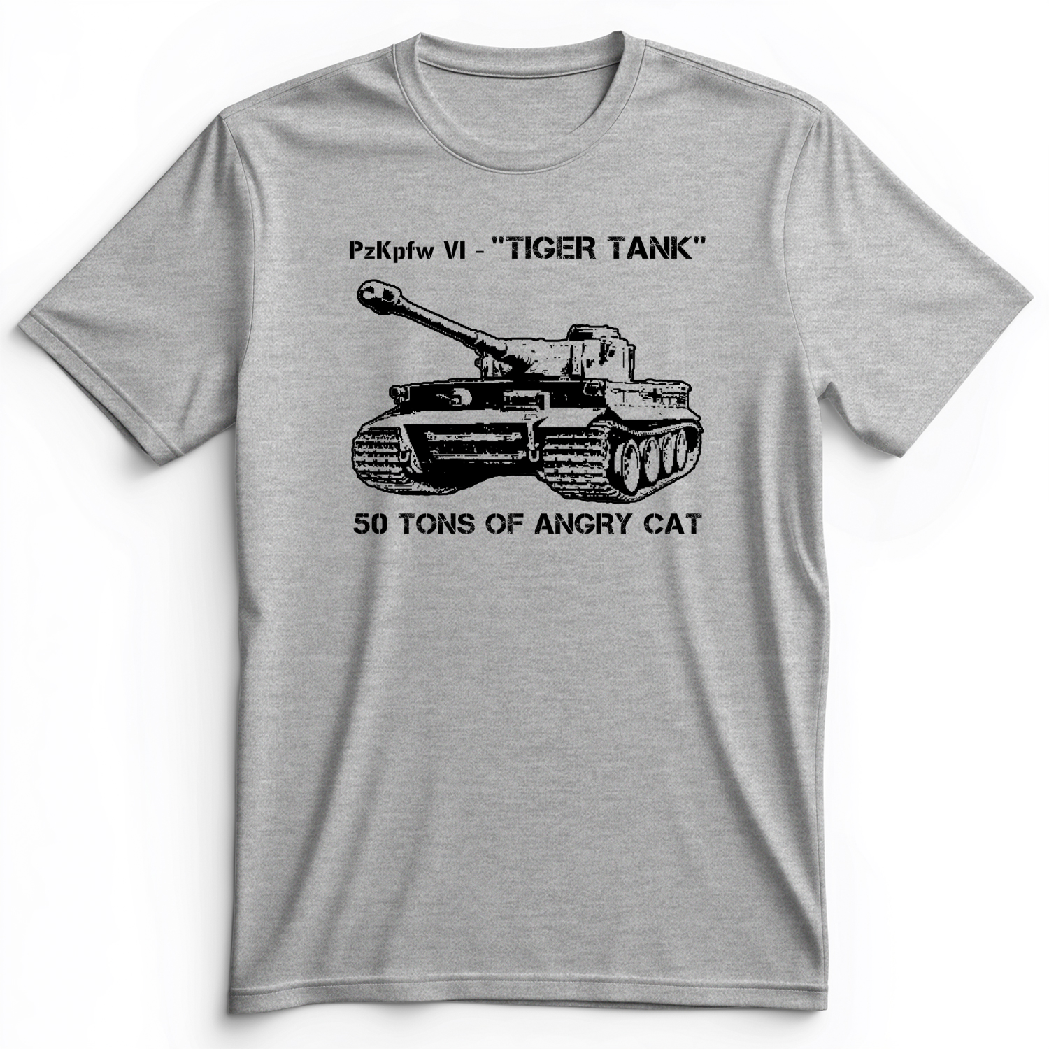 Tiger Tank Premium Tee Athletic Heather / S