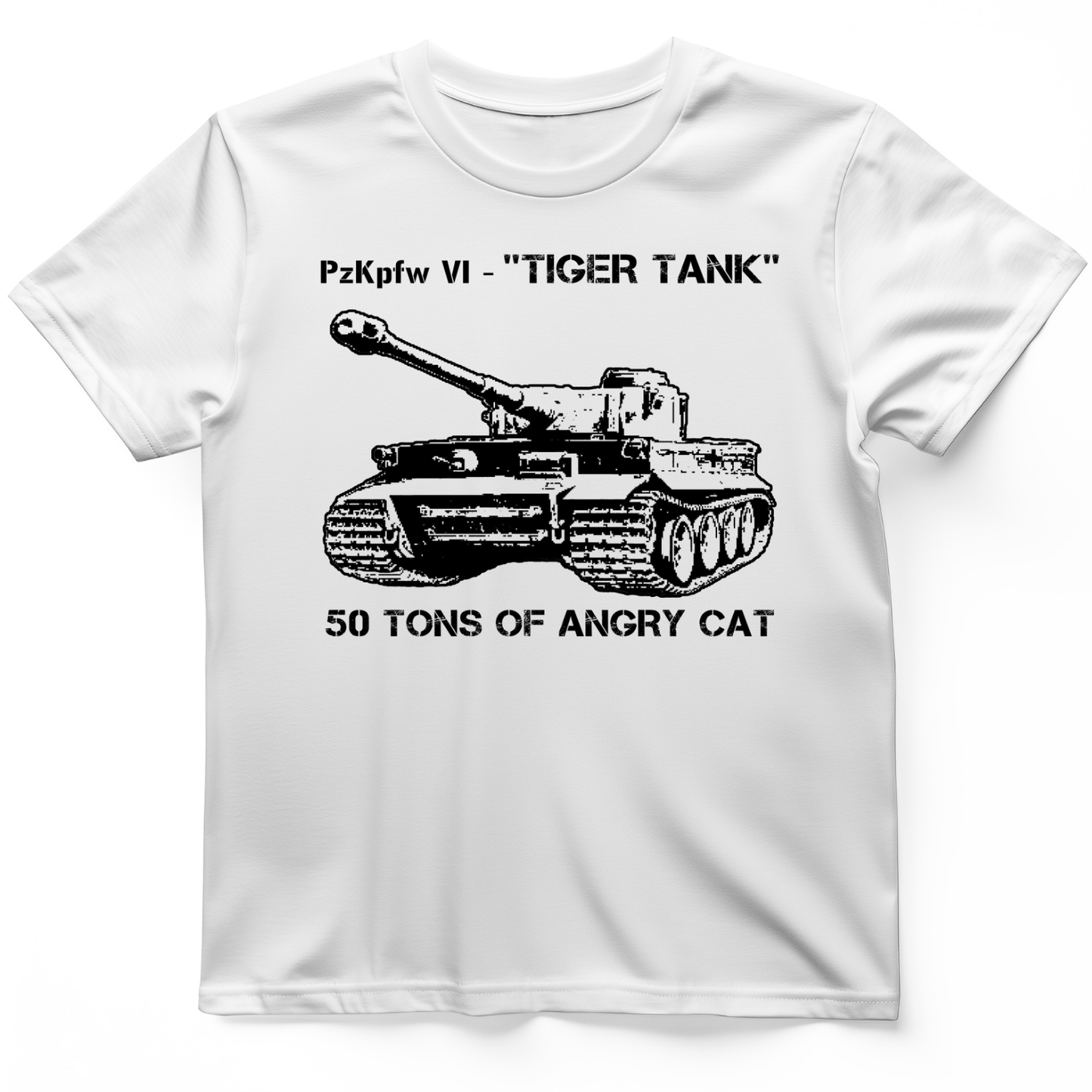Tiger Tank T-Shirt White / S