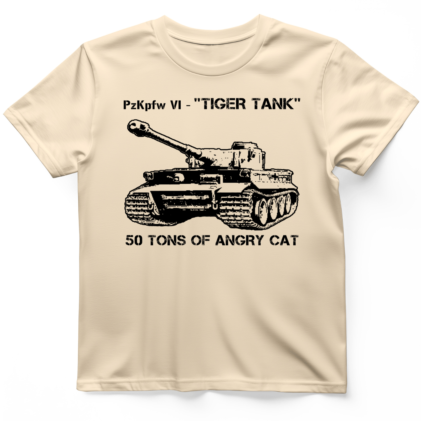 Tiger Tank T-Shirt Natural / S
