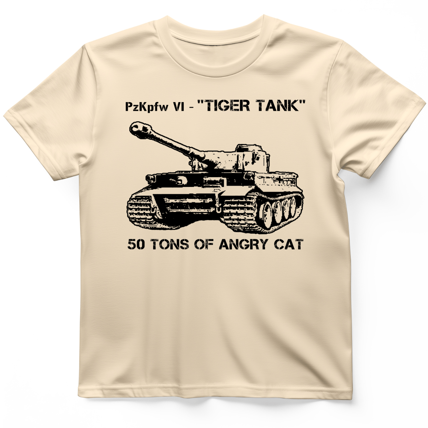 Tiger Tank T-Shirt Natural / S