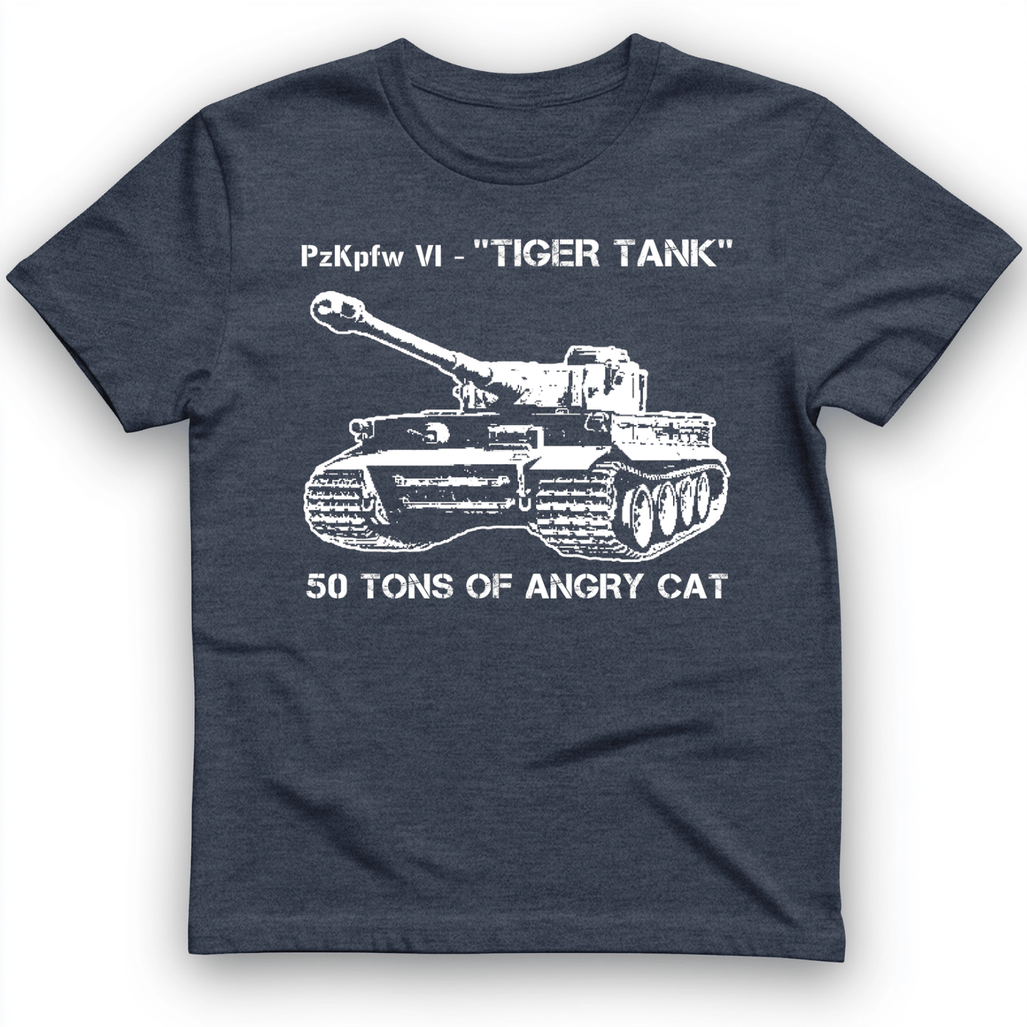 Tiger Tank T-Shirt Heather Navy / S