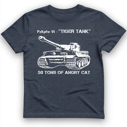 Tiger Tank T-Shirt Heather Navy / S