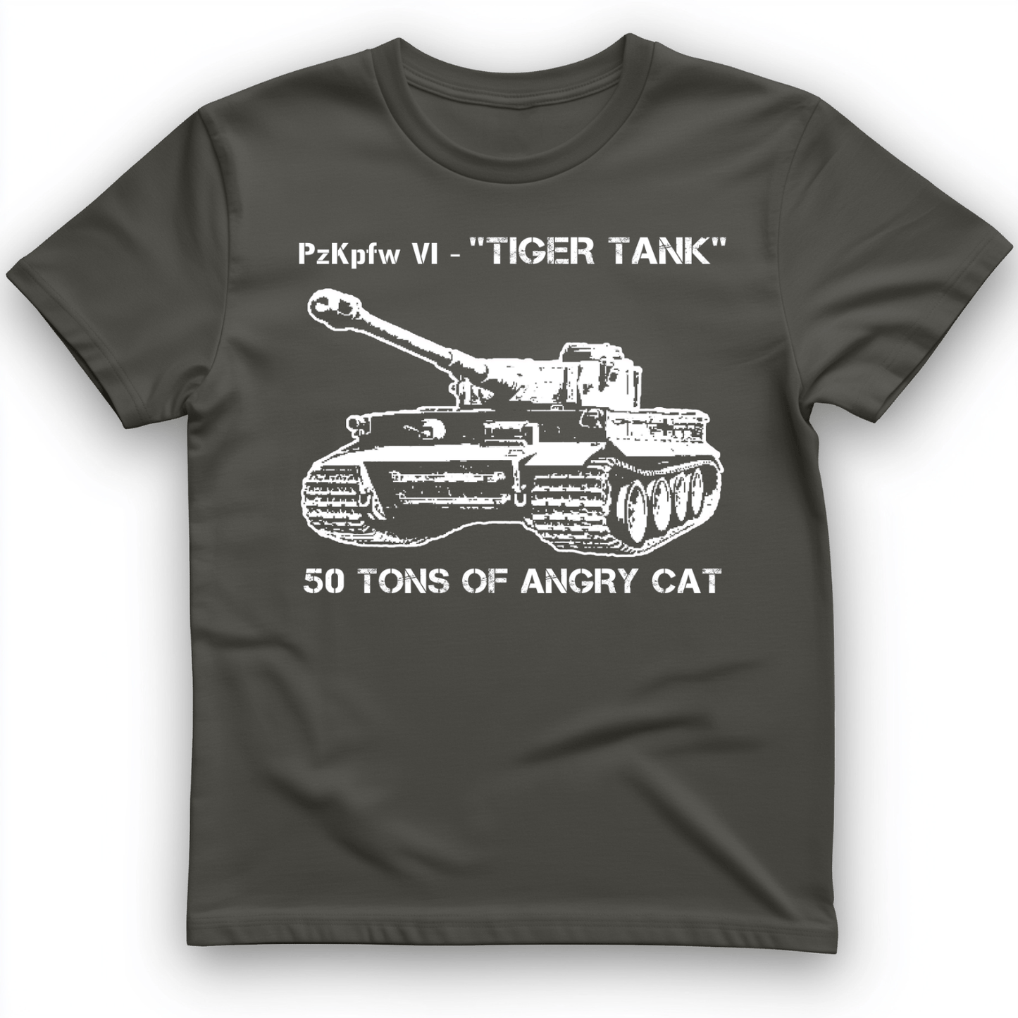 Tiger Tank T-Shirt Charcoal / S