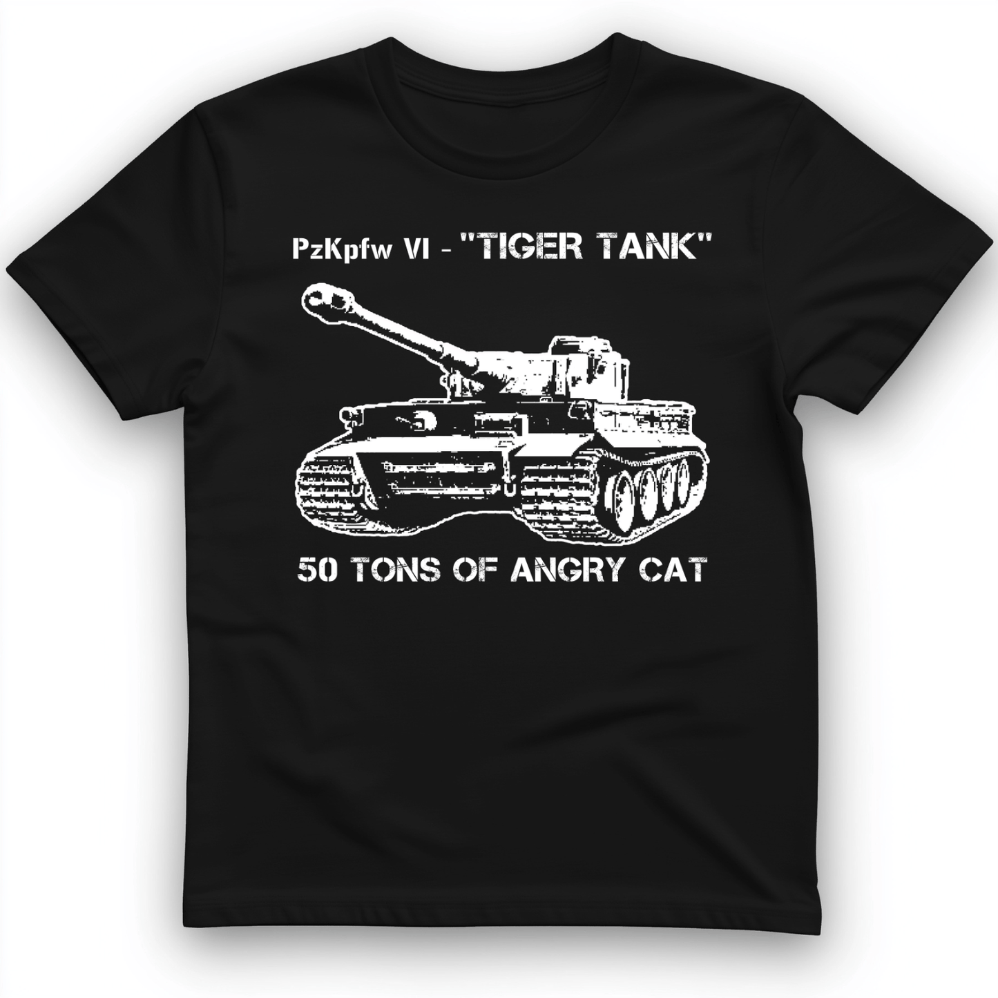 Tiger Tank T-Shirt Black / S