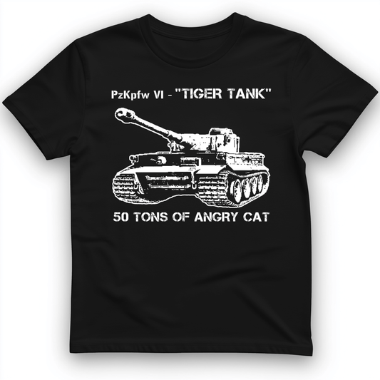 Tiger Tank T-Shirt Black / S