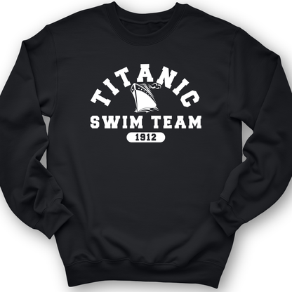 Titanic Swim Team Crewneck Black / S