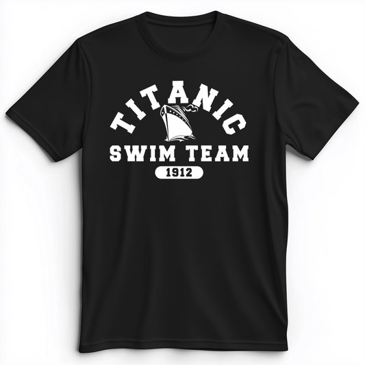Titanic Swim Team Premium Tee Black / S