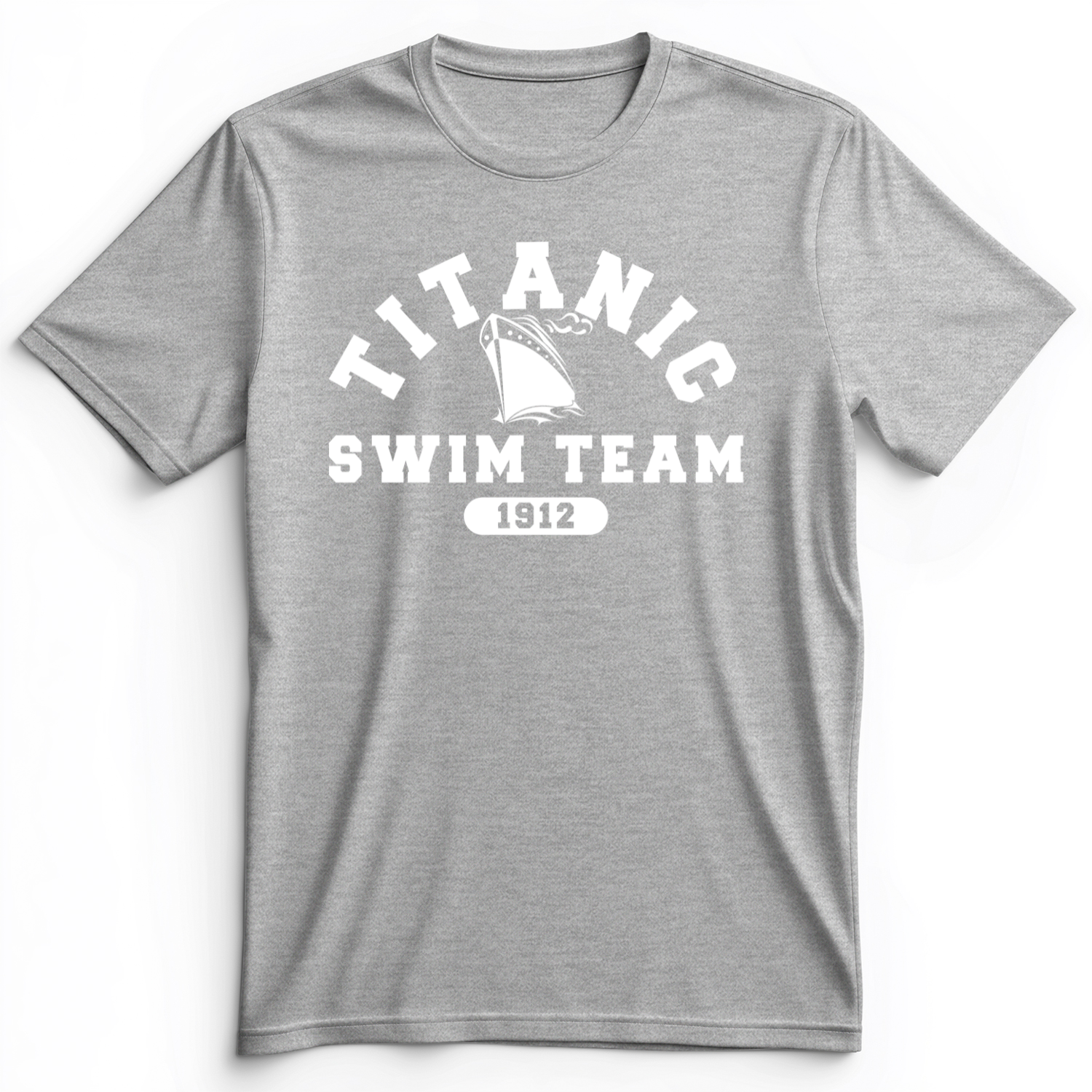 Titanic Swim Team Premium Tee Athletic Heather / S