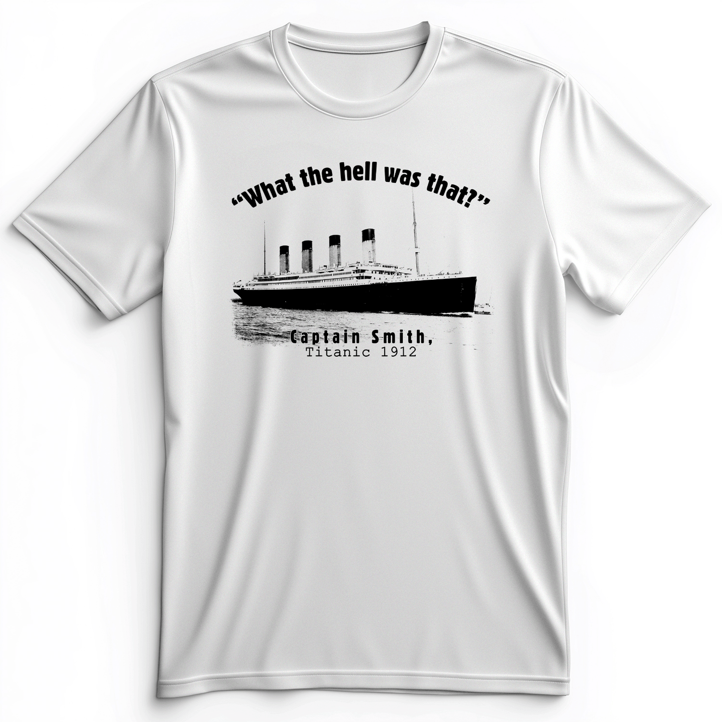 Titanic What The Hell Was That Premium Tee White / S