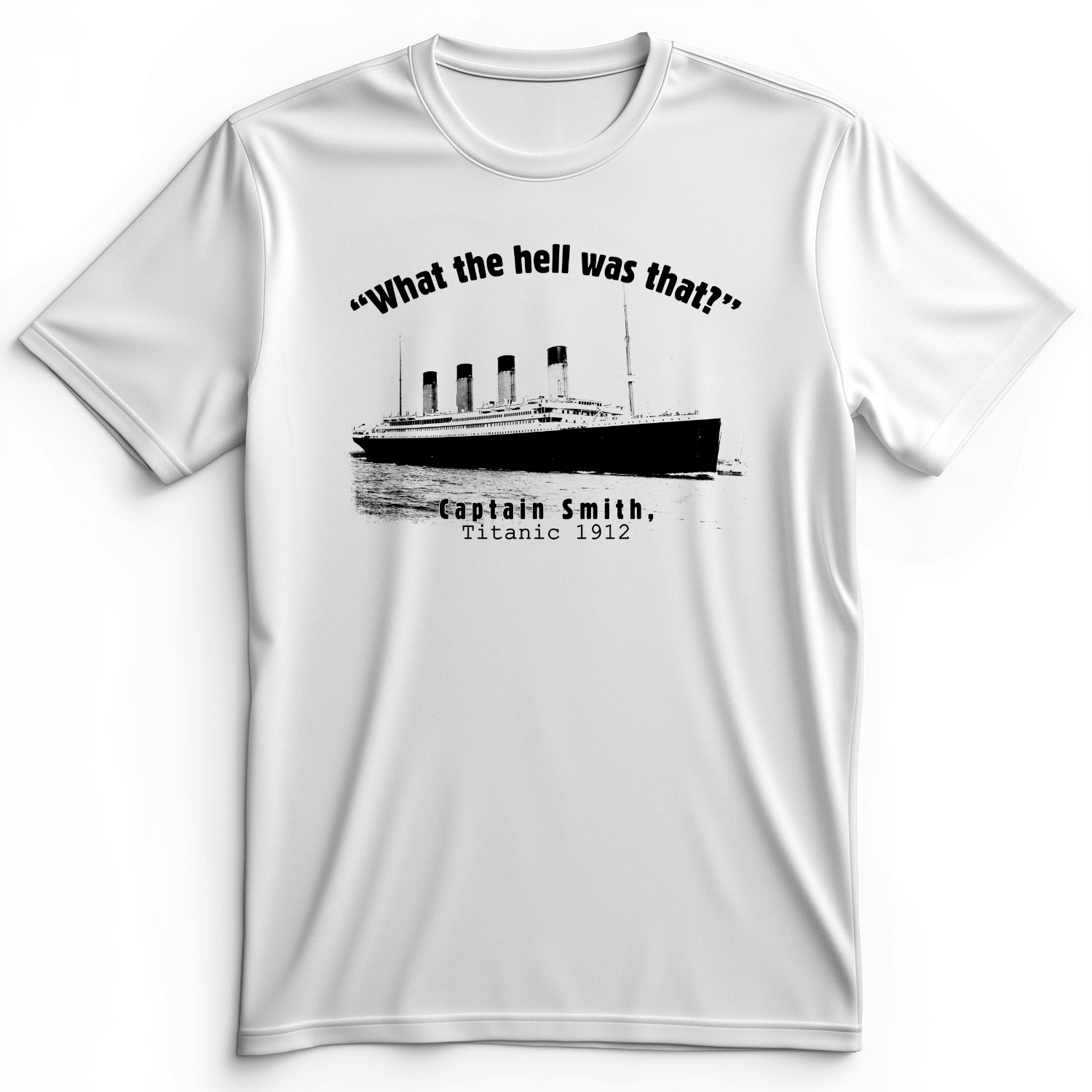 Titanic What The Hell Was That Premium Tee White / S