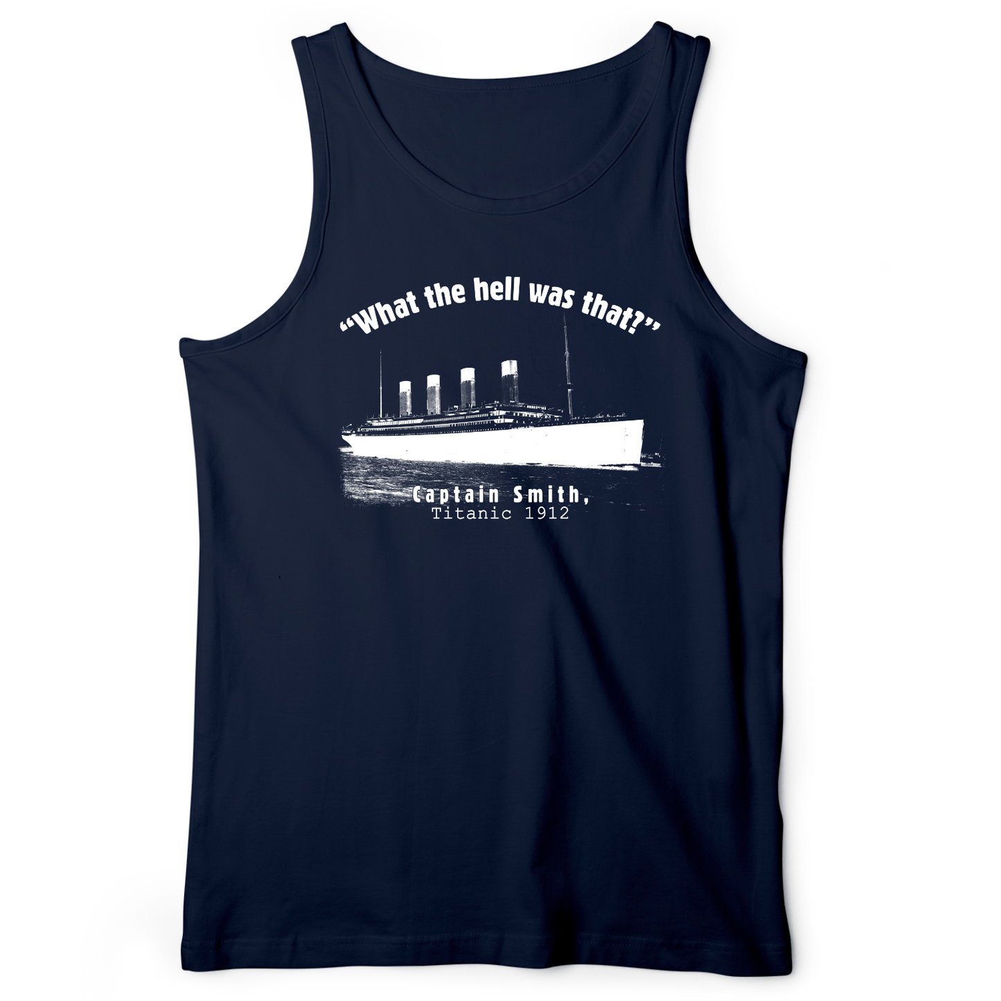 Titanic What The Hell Was That Tank Navy / XS