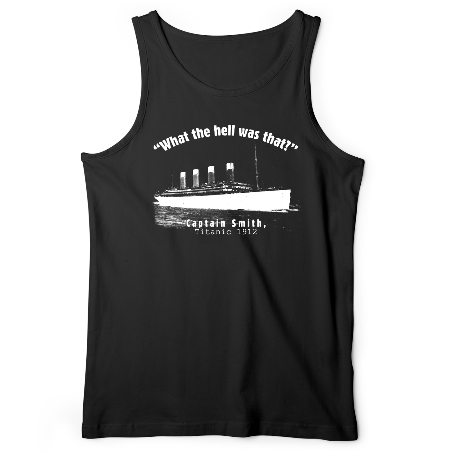 Titanic What The Hell Was That Tank Black / XS