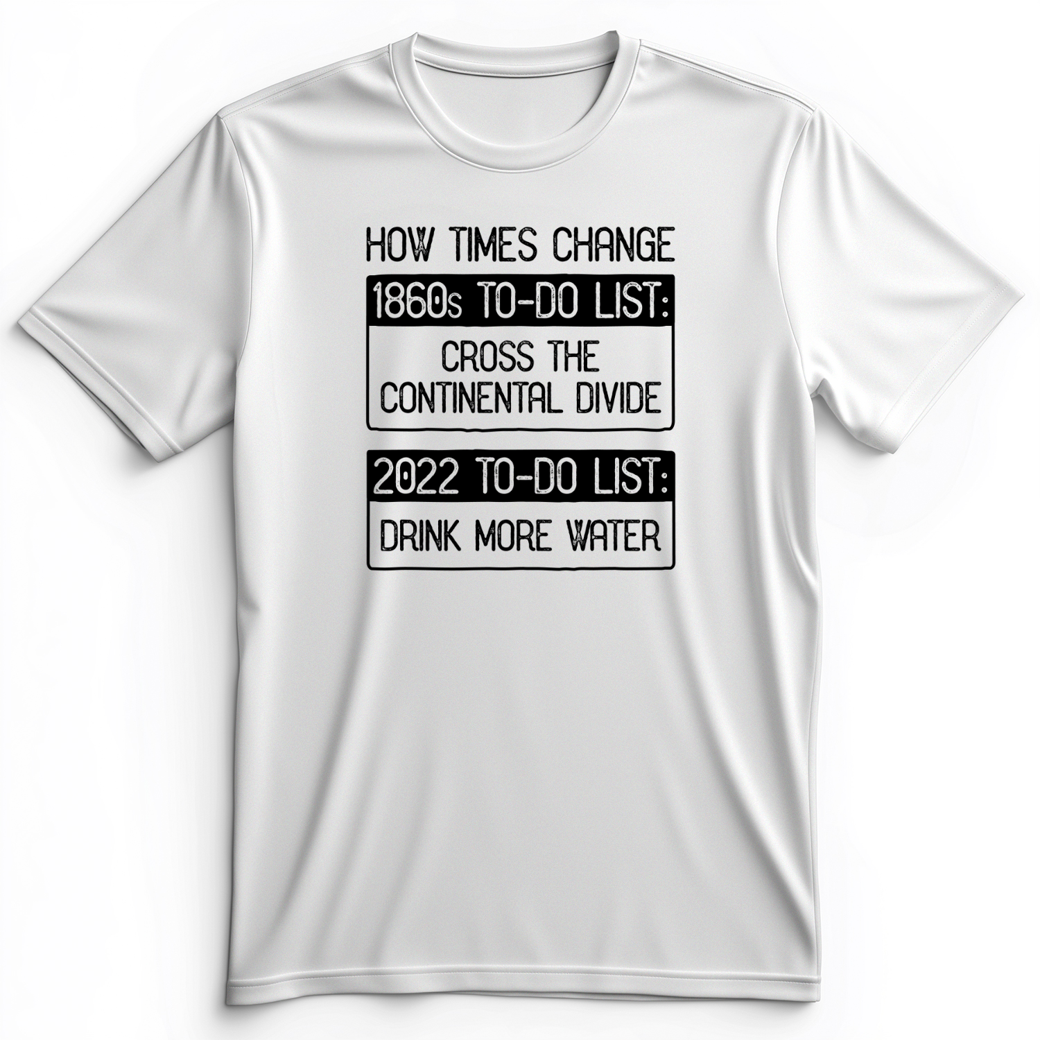 To-Do List Premium Tee White / S