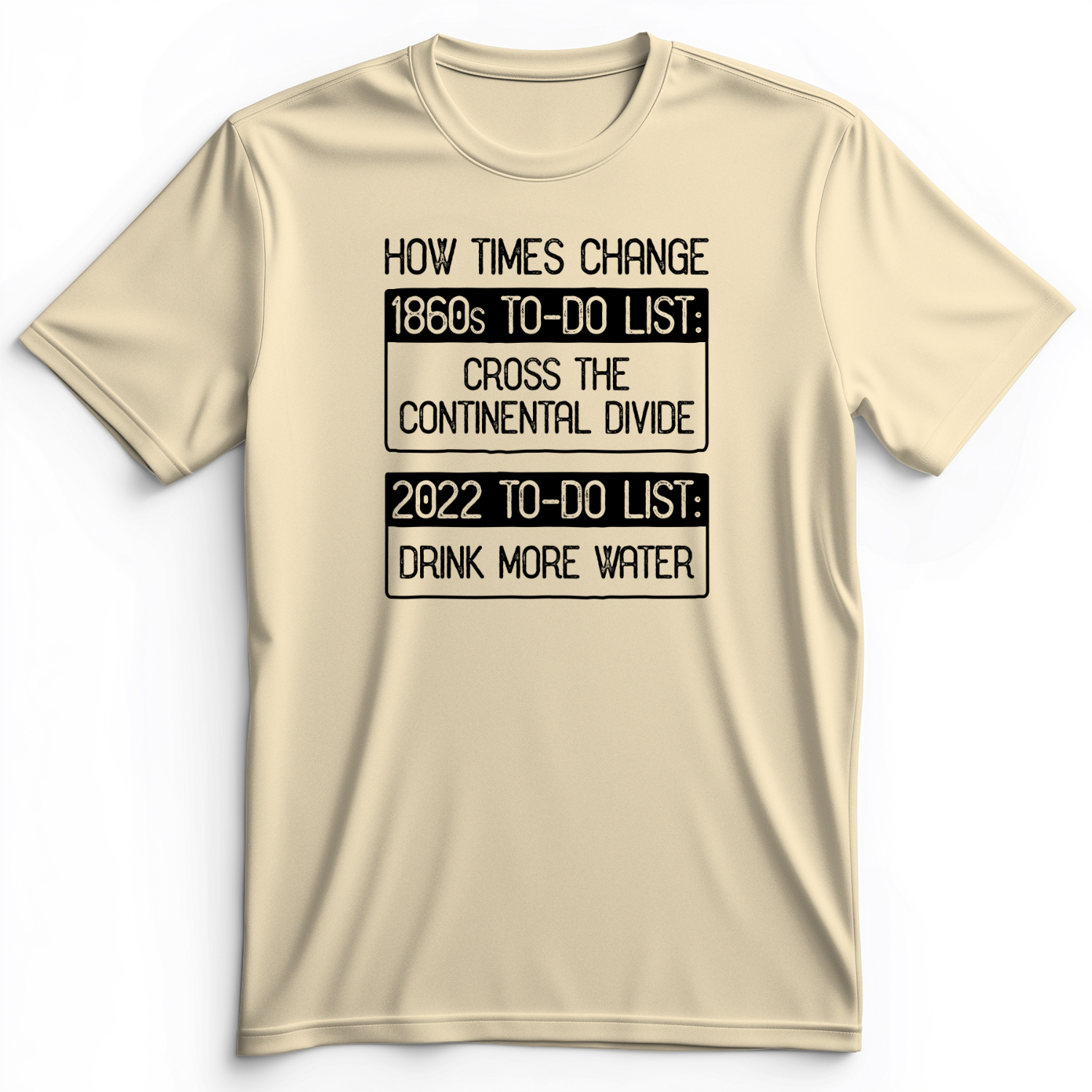 To-Do List Premium Tee Natural / S