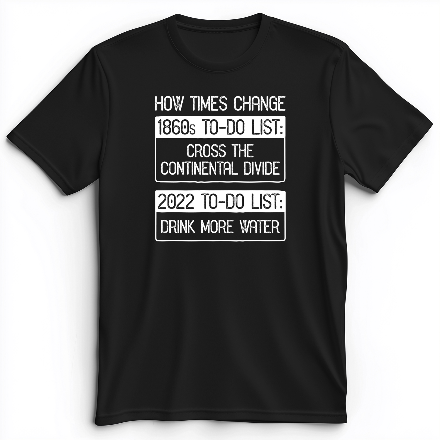 To-Do List Premium Tee Black / S