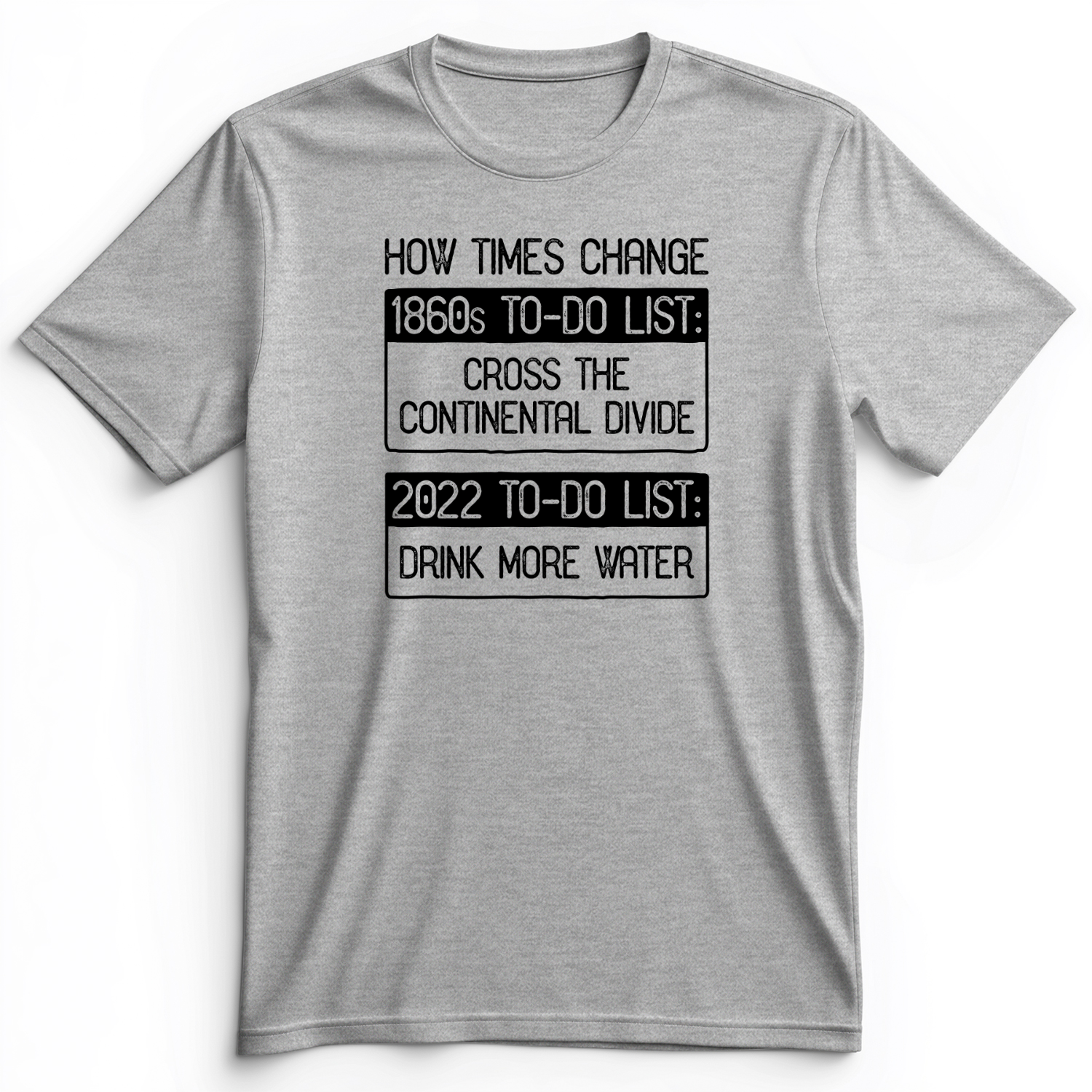 To-Do List Premium Tee Athletic Heather / S