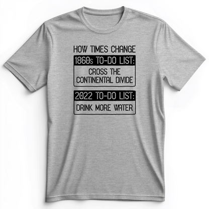 To-Do List Premium Tee Athletic Heather / S