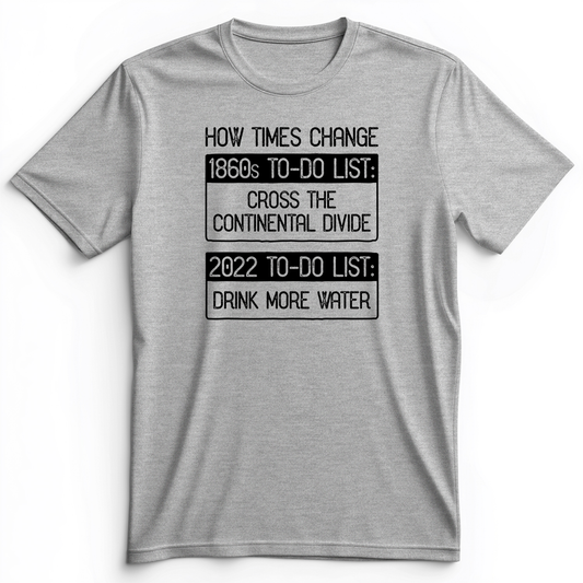 To-Do List Premium Tee Athletic Heather / S