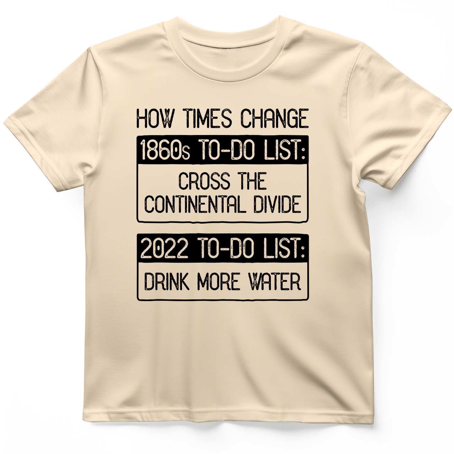 To-Do List T-Shirt Natural / S