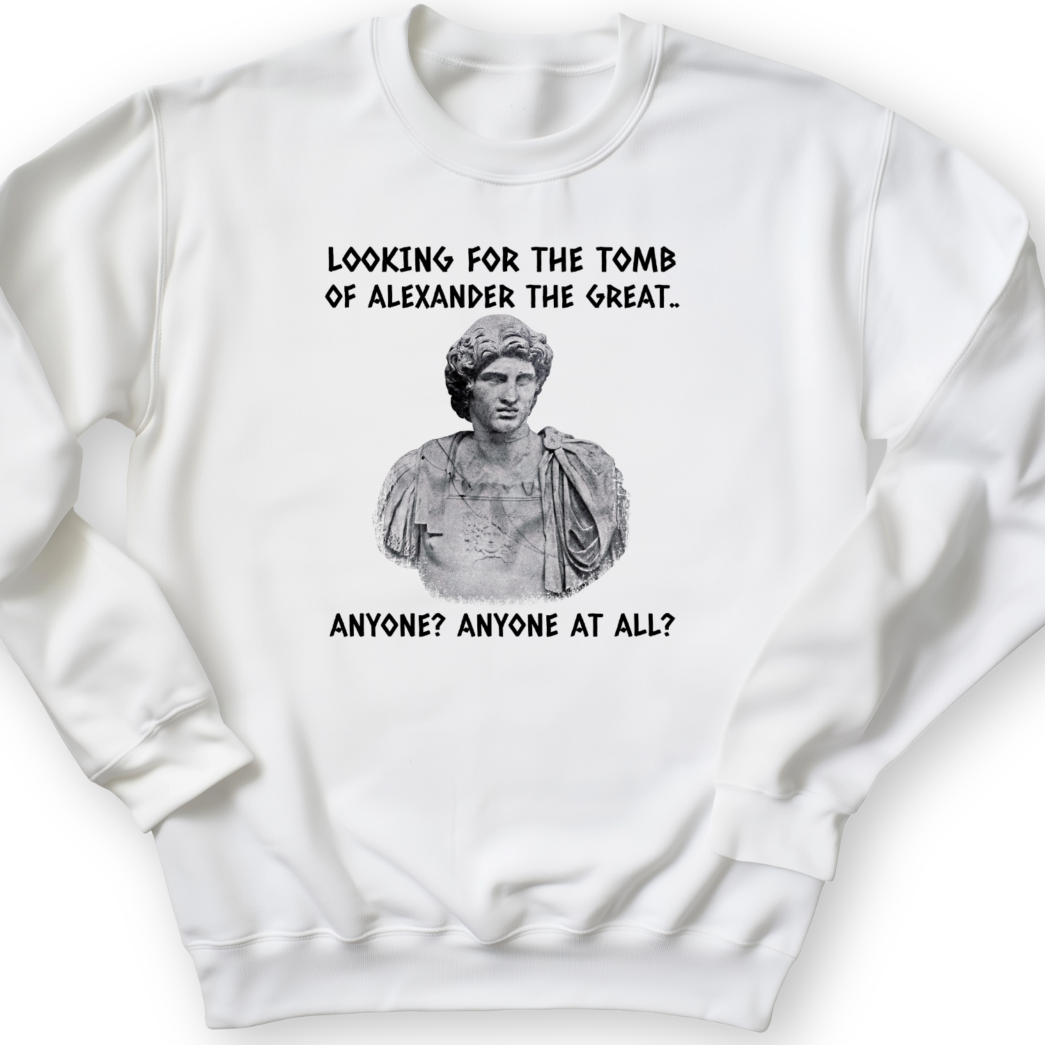 Tomb Of Alexander The Great Crewneck White / S
