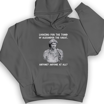 Tomb Of Alexander The Great Hoodie Charcoal / S