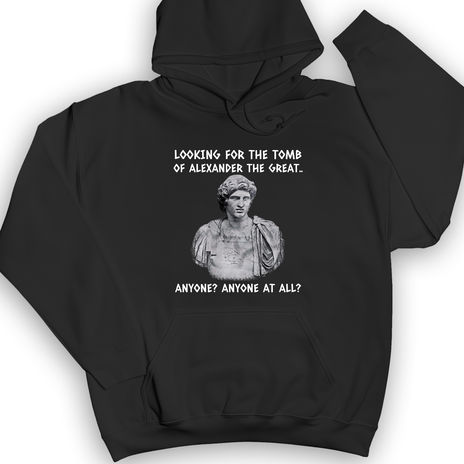 Tomb Of Alexander The Great Hoodie Black / S