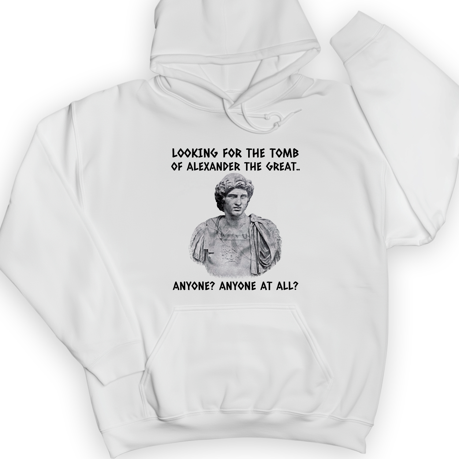 Tomb Of Alexander The Great Hoodie White / S