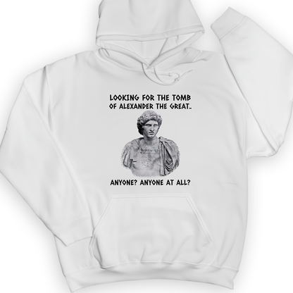 Tomb Of Alexander The Great Hoodie White / S