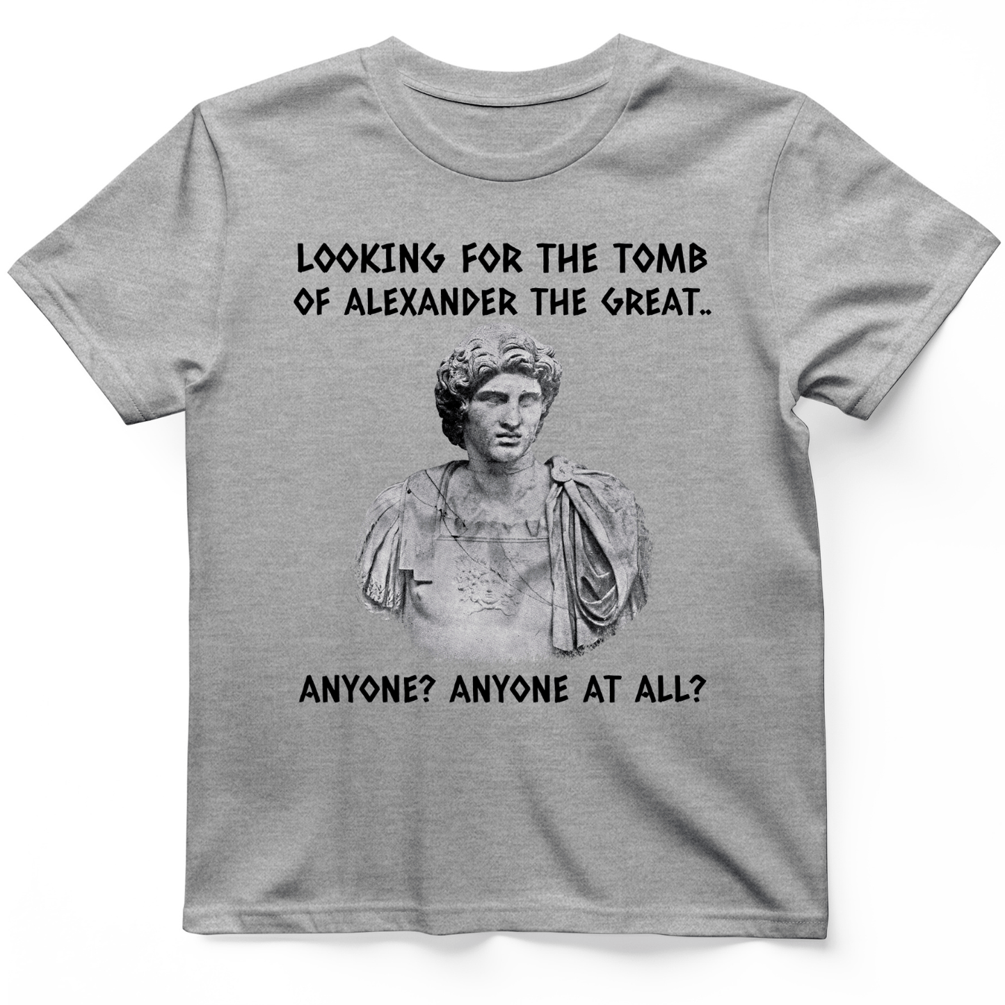 Tomb Of Alexander The Great T-Shirt Sport Grey / S