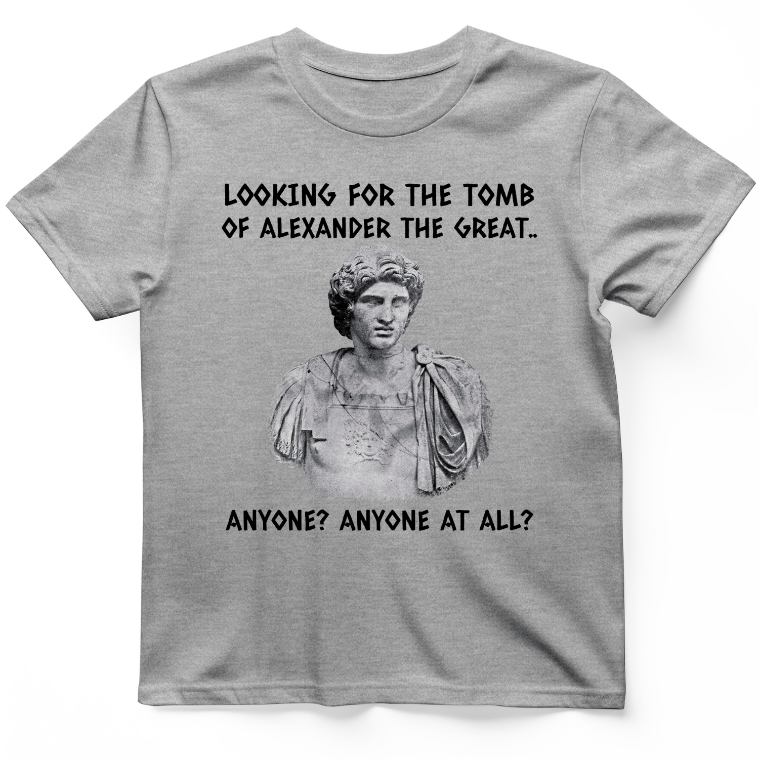 Tomb Of Alexander The Great T-Shirt Sport Grey / S