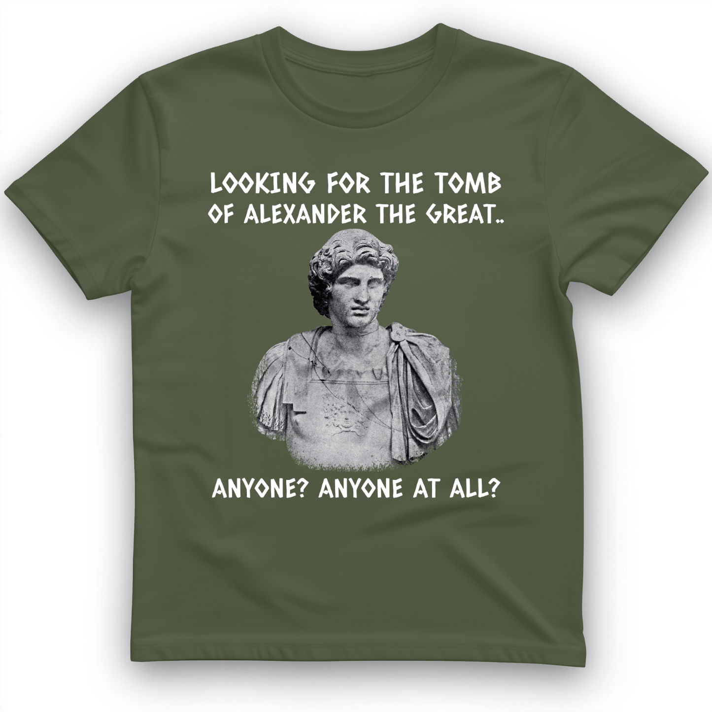 Tomb Of Alexander The Great T-Shirt Military Green / S