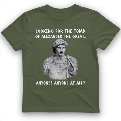 Tomb Of Alexander The Great T-Shirt Military Green / S