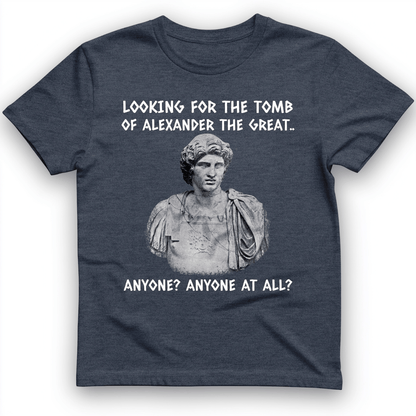 Tomb Of Alexander The Great T-Shirt Heather Navy / S