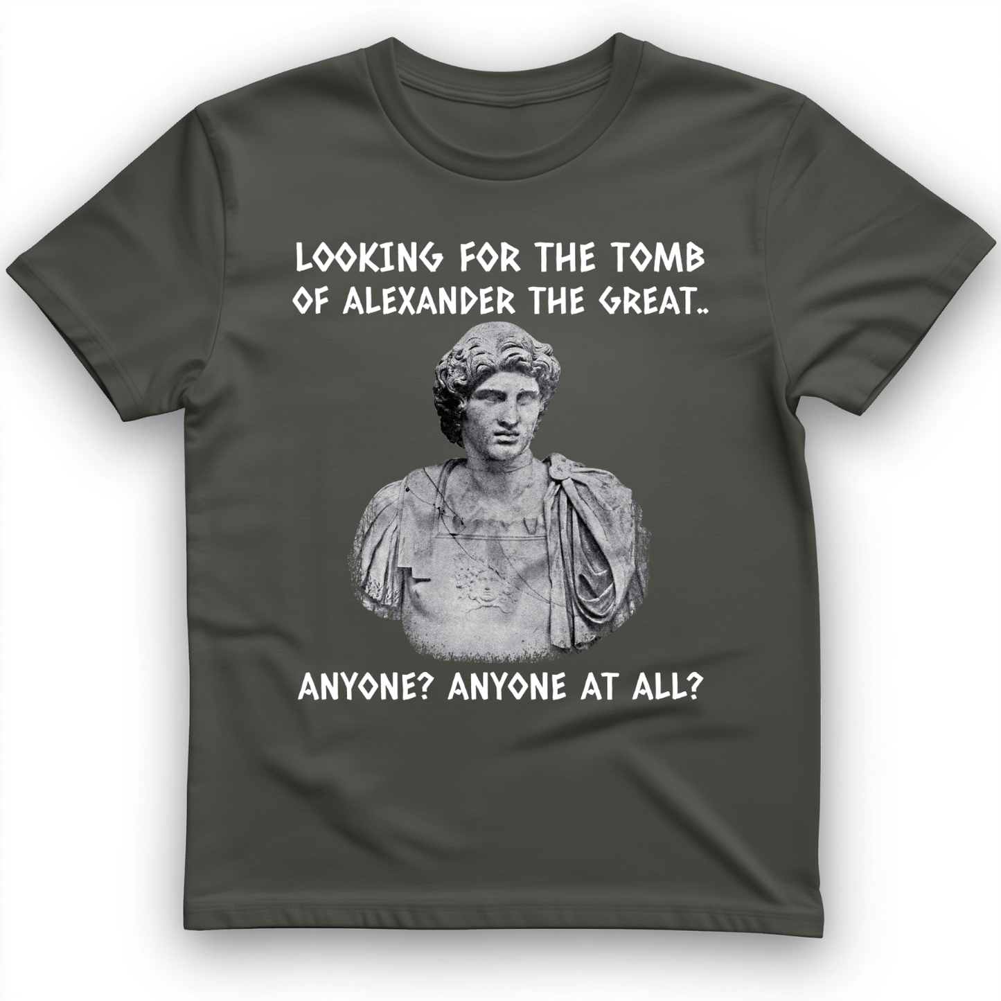 Tomb Of Alexander The Great T-Shirt Charcoal / S