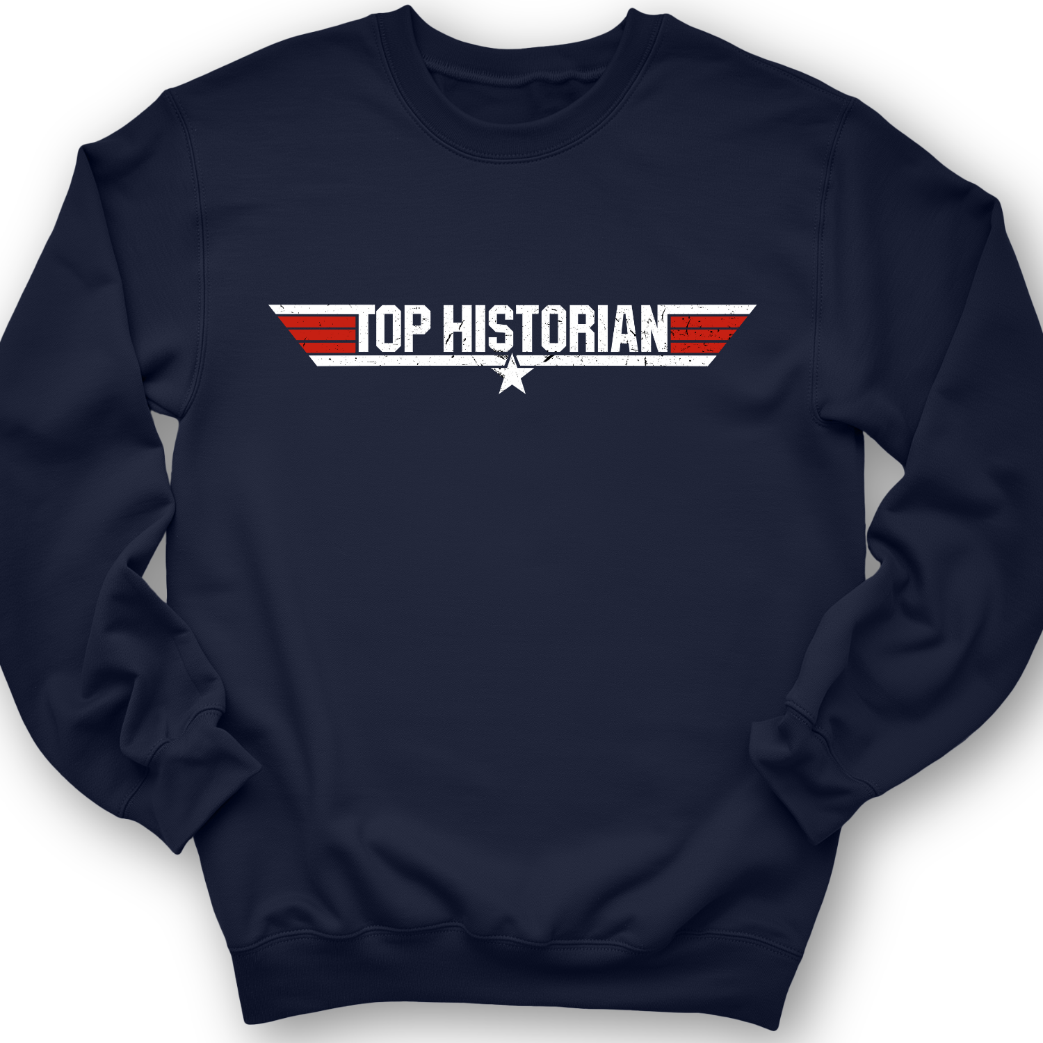 Top Historian Crewneck Navy / S