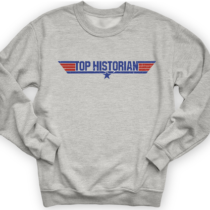 Top Historian Crewneck Sport Grey / S