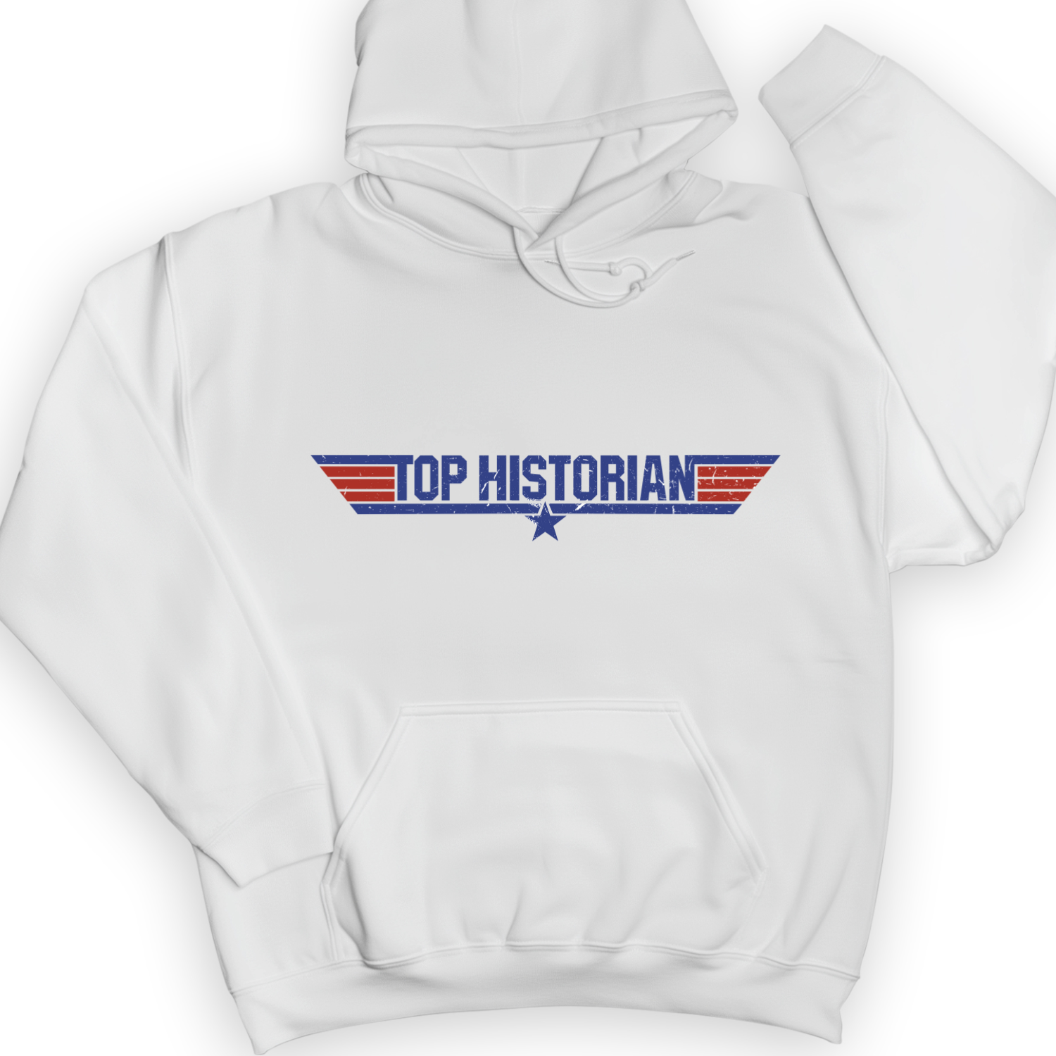 Top Historian Hoodie White / S