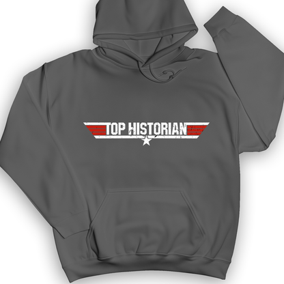 Top Historian Hoodie Charcoal / S