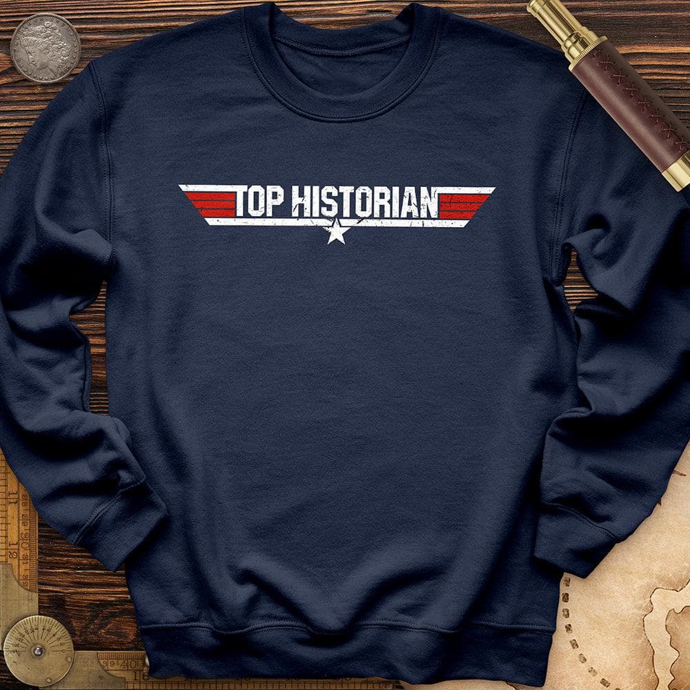 Top Historian Like Top Gun Crewneck