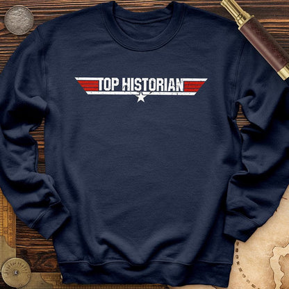 Top Historian Like Top Gun Crewneck