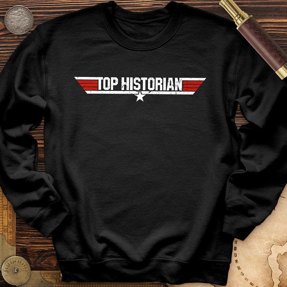 Top Historian Like Top Gun Crewneck