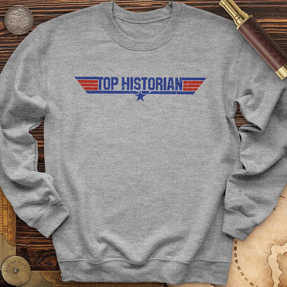 Top Historian Like Top Gun Crewneck