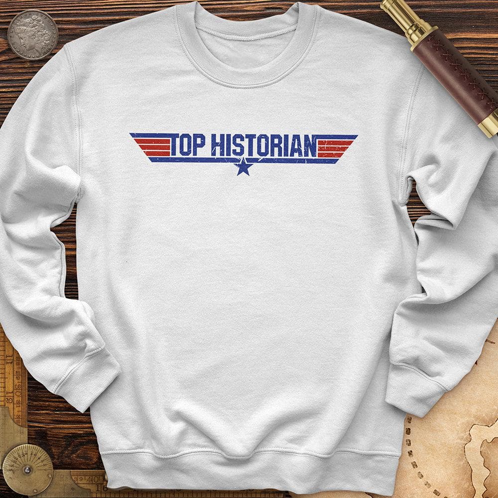 Top Historian Like Top Gun Crewneck