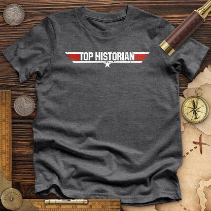 Top Historian Like Top Gun Premium Quality Tee